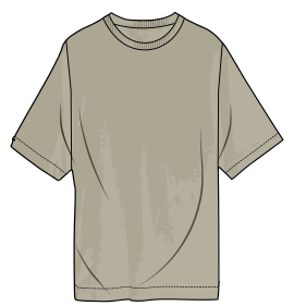 Fashion sewing patterns for MEN T-Shirts T-Shirt 7866